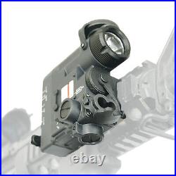 DLP Tactical Twin Beam GREEN Laser + IR Laser Sight + 250 Lumen LED Weapon Light