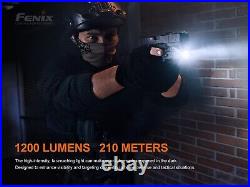 Fenix GL19R 1200 Lumens Rechargeable Tactical Rail Mount Weapon Light Flashlight