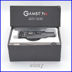 Gambit Pro EX1500 Green Lazer Rechargeable Tactical Light 1500 Lumens Rail Mount