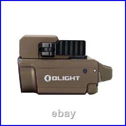 OLIGHT Baldr Mini Green Laser Rail Mount Pistol Tactical Light Desert Tan 600 LM