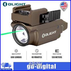 OLIGHT Baldr Mini Green Laser Rail Mounted Rechargeable Pistol Tactical Light