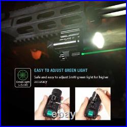 OLIGHT Baldr PRO Black Green Laser Rail Mounted Weapon Tactical Light 1350 Lumen