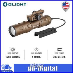 OLIGHT Odin Mini M-LOK Mounted Rechargeable Tactical Flashlight Remote switch US