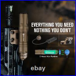OLIGHT Odin Mini M-LOK Mounted Rechargeable Tactical Flashlight Remote switch US