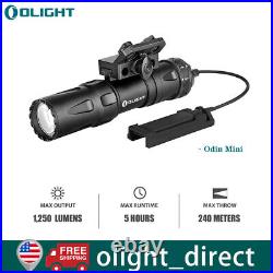 OLIGHT Odin Mini Rechargeable M-LOK Rail Mounted Tactical Weapon Light Black HOT