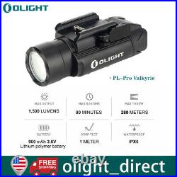 OLIGHT PL-PRO Valkyrie 1500 Lumens Rechargeable LED Rail Mount Tactical Light