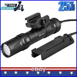 Odin 2000 Lumens Picatinny Rail Mounted Rechargeable Tactical Flashlight