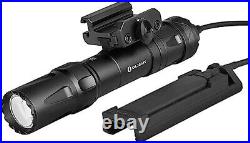 Odin 2000 Lumens Picatinny Rail Mounted Rechargeable Tactical Flashlight