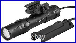 Odin 2000 Lumens Picatinny Rail Mounted Rechargeable Tactical Flashlight with Re