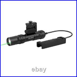 Odin GL Mini 1000 Lumens Picatinny Rail Tactical Flashlight with Green Laser, New