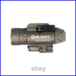 Olight Baldr Pro Desert Tan Pistol Rail Mount Tactical Light with Green Laser