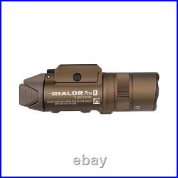 Olight Baldr Pro R Rechargeable Tactical Gun Flashlight Rail Mount Green Beam