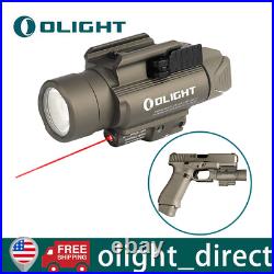 Olight Baldr RL 1120 Lumens Red Laser Tactical Light Handgun Mounted Desert Tan