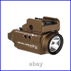 Olight Baldr S Blue Laser Rail Mount Light 800 Lumen Rechargeable Tactical Light