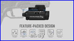 Olight Baldr S Rechargeable 800 Lumen Tactical Weapon Light, Blue Laser, GL/Pica