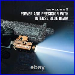 Olight Baldr S Rechargeable Tactical Flashlight Blue Laser Rail Mounted Light