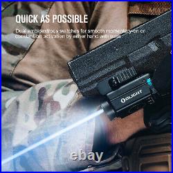 Olight Baldr S Rechargeable Tactical Flashlight Rail Mount Weaponlight Blue Beam