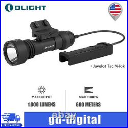 Olight Javelot Tac MLOK Rail Mount Tactical Weaponlight Rifle Flashlight-Black