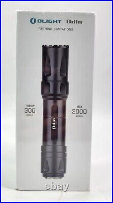 Olight Odin 2000 Lumens Rechargeable Picatinny Rail Mounted Tactical Flashlight