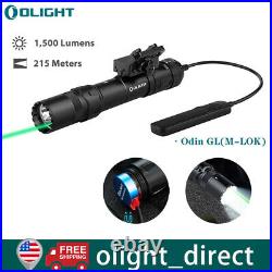 Olight Odin GL M 1500 Lumen MLOK Mount Tactical Rifle Light Laser Sight Rifle US