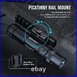 Olight Odin GL Mini Grenn Laser Rechargeable Tactical Flashlight Picatinny Mount