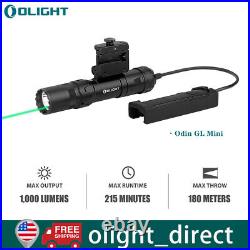 Olight Odin GL Mini Picatinny Mount 1000 Lumens Rechargeable Tactical Flashlight