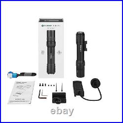 Olight Odin GL Picatinny Mount Rechargeable Tactical Flashlight Green Beam Black