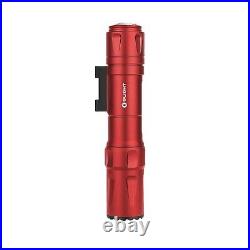 Olight Odin Red Picatinny Tactical Flashlight withTail Switch, 2000 Lumens, 300M