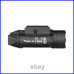 Olight PL-3R Valkyrie Pistol Rail Mount Weapon Tactical Flashlight +sRPL-7 Black