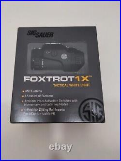 SIG SAUER FOXTROT1X Weapon Mounted Tactical White Light SOF12001 NEW