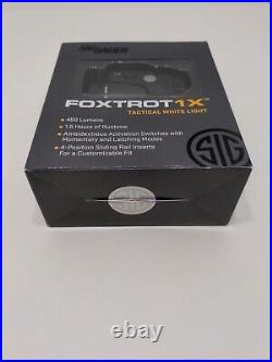 SIG SAUER FOXTROT1X Weapon Mounted Tactical White Light SOF12001 NEW