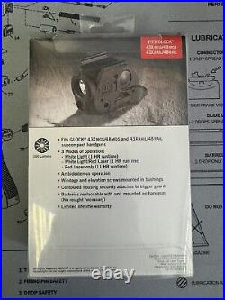 Streamlight TLR-6 Tactical LED Weapon Light for Glock 43x/48, CR1/3N, 100 69286