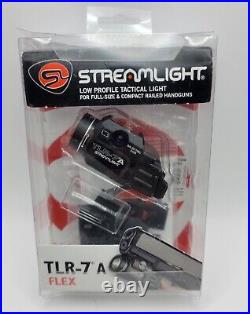 Streamlight TLR-7A FLEX Gun Mounted Low Profile Tactical Light Full Compact
