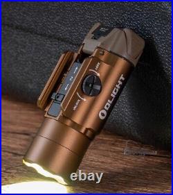 Tactical Flashlight PL Turbo Valkyrie Weapon Metal Light withRail Mount 800 Lumens