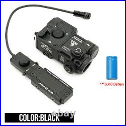 Tactical Pointer PERST-4 Aiming IR / Green Laser Sight with KV-D2 Switch 20mm Rail