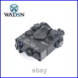 WADSN Tactical Flashlight DBAL-A2 Green IR Aiming Laser Hunting LED Strobe Light