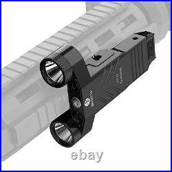 XP22 1300 Lumens LED Tactical Flashlight with Strobe, Low-Profile Rail-Mounte